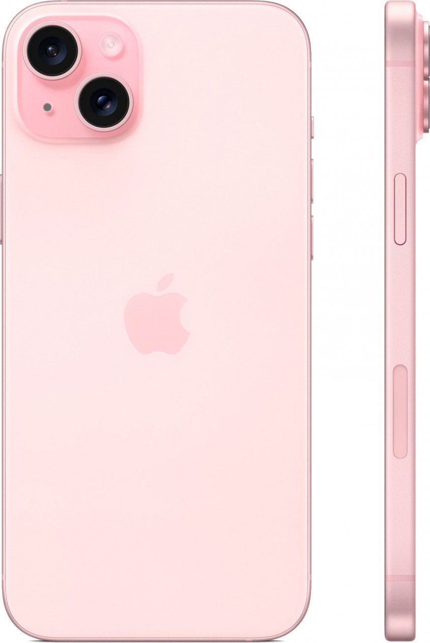 Apple iPhone 15 Plus 128GB (розовый) — изображение 2