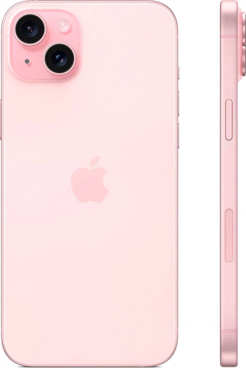 Apple iPhone 15 Plus 256GB (розовый) — изображение 2
