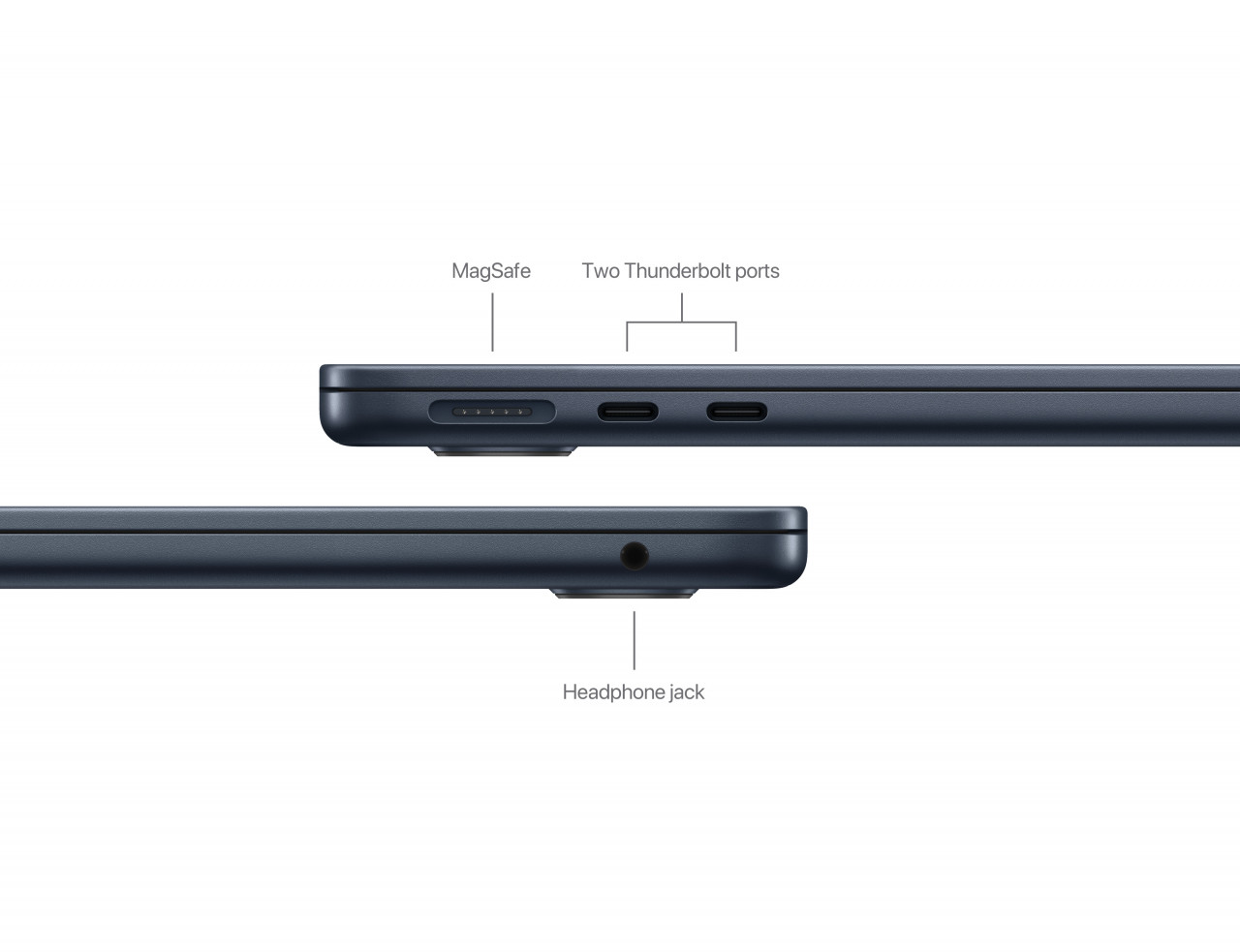 Apple Macbook Air 13" M3 2024 16GB / 512GB SSD «тёмная ночь» (midnight) MXCV3 — изображение 6