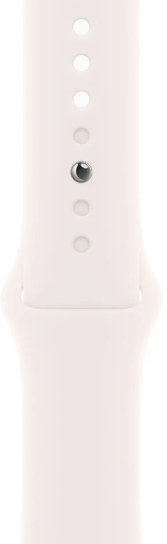 Apple Watch Series 10 46 мм (алюминиевый корпус, розовое золото/легкие румяна, спортивный силиконовый ремешок) — изображение 3