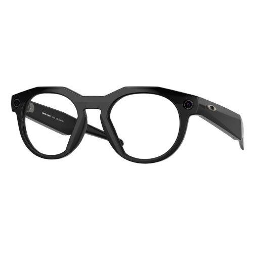Oakley Meta HSTN (прозрачные линзы, чёрная оправа)