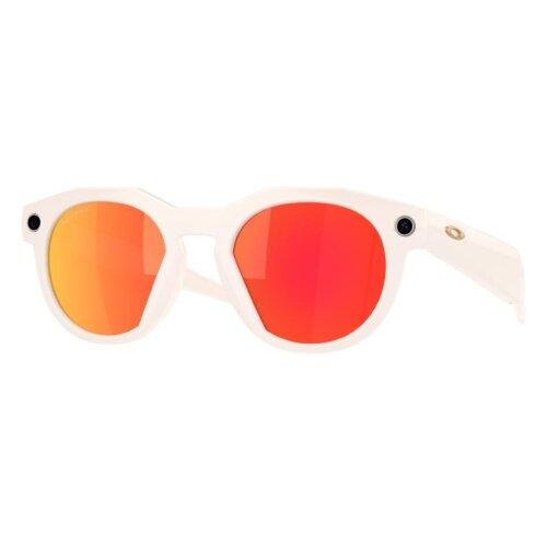 Oakley Meta HSTN (рубиновые линзы, белая оправа, Prizm)