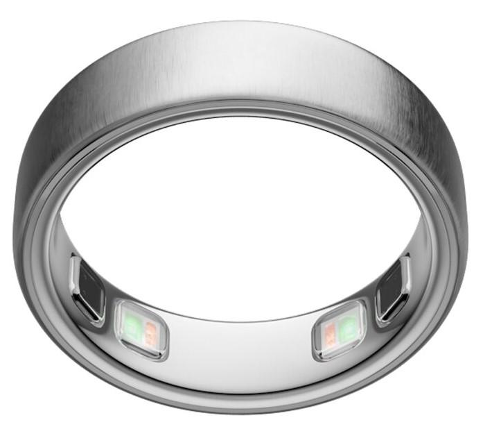 Умное кольцо Oura Ring 5 Brushed Silver (серебристый матовый, размер 6)